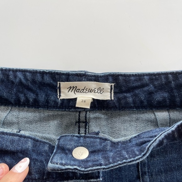 Madewell Denim Utility Zip Skirt - 26 - Picture 7 of 7